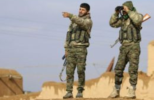 Suriye'de Arap aşiretlerinden YPG karşıtı gösteri