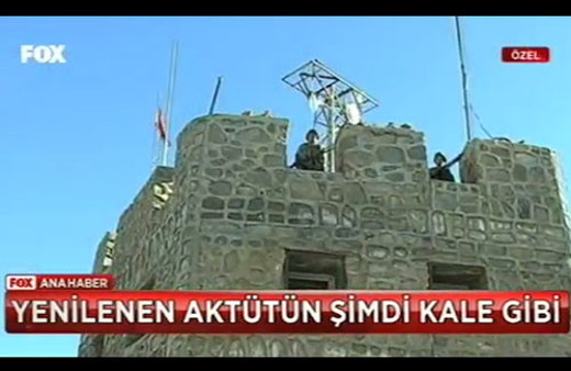 Aktütün Karakolu artık geçilmez bir kale!