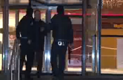 AVM'de şok 1.5 dakika içinde oldu