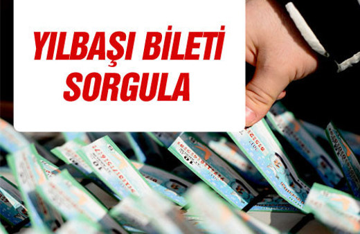 Yılbaşı çekilişi Milli Piyango sonuçları sorgulama