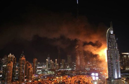 Dubai'de alevli yılbaşı kutlaması