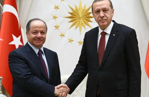 Saray'da Erdoğan ve Barzani zirvesi!