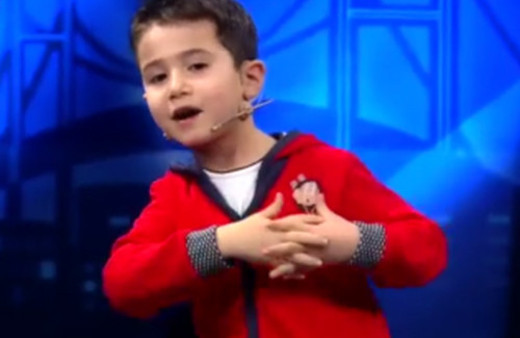 Minik Yağız herkesi kendisine hayran bıraktı!