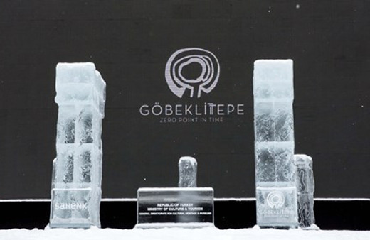 Göbeklitepe Davos'ta görücüye çıktı
