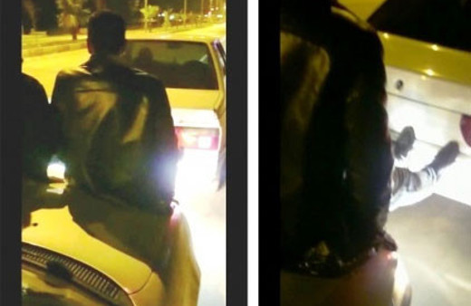 Otomobilde çekme halatı olmayınca...