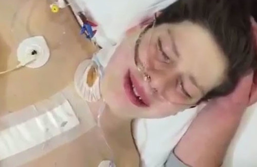 Kalp nakli geçiren gencin rekor kıran görüntüsü