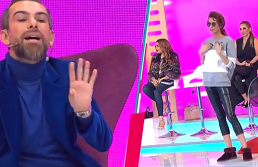 Eşofmanla podyuma çıktı; büyük tepki çekti!