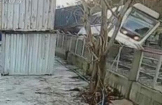 İşte İzmir'deki metro kazasının görüntüleri