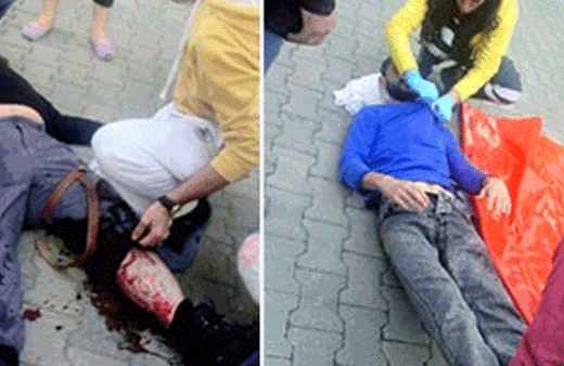 Yine Trabzon yine broşür kavgası kurşunlar konuştu