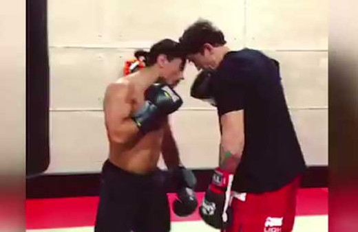 Nusret arkadaşını bayılttı! Öyle bir tekme attı ki...