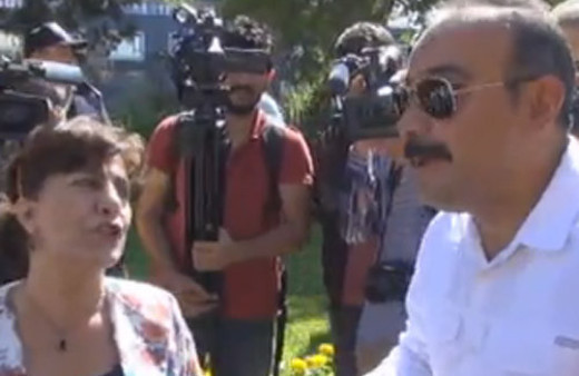 DBP'li Başkan ile Polis arasında ilginç diyalog!