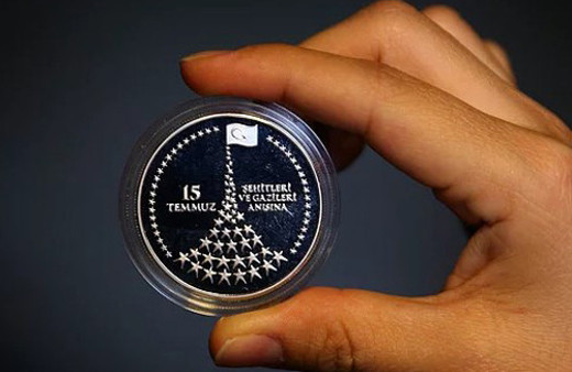 15 Temmuz'a özel hatıra paralar basıldı