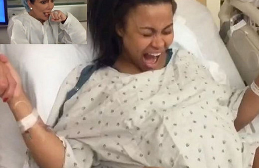 Yok artık: Herkes izlesin diye doğum anını yayınladı!