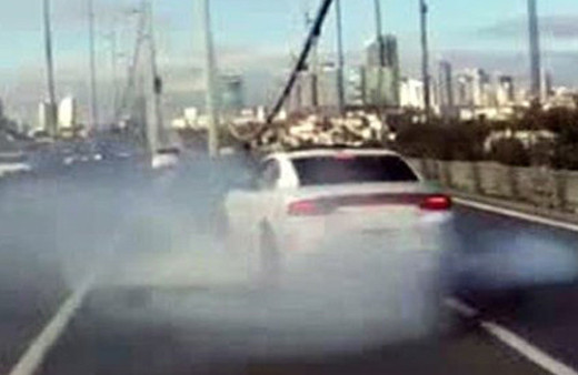 Trafiği karıştıran maganda yakalandı!