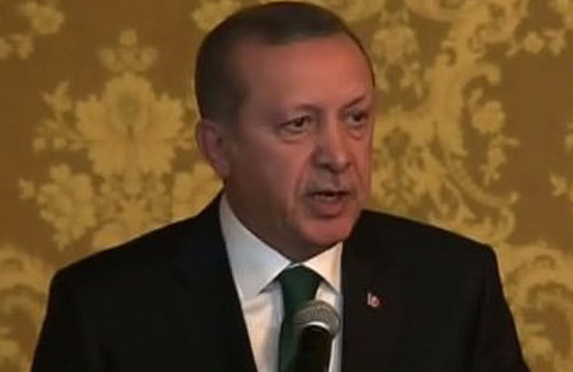 Erdoğan taksi durağında esnafla sohbet etti