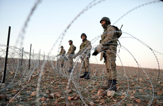 Suriye sınırında 1 asker şehit oldu