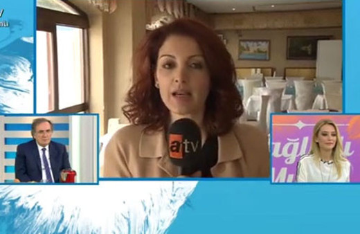 Atv'de Nagehan Alçı'dan sürpriz soru