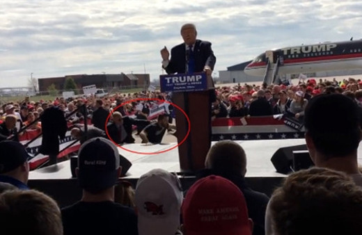 Donald Trump büyük korku yaşadı