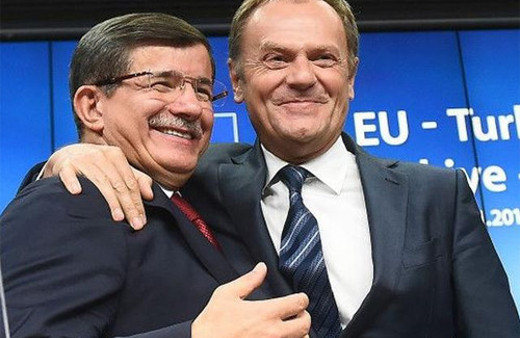 AB Türkiye anlaştı göçmen protestoları başladı!