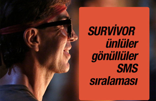 Survivor 2016 SMS sonuçları 'acunn' sıralaması