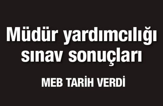  Müdür yardımcılığı sınav sonucu MEB ekranı