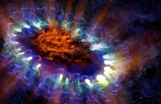 Yıldızın ölümü ilk defa görüntülendi