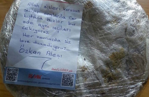 Yüksekova'daki askerlere 'sevgi paketi' yağıyor