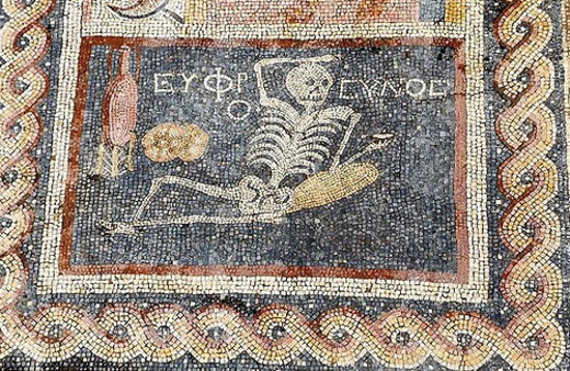 Antakya'da 'en neşeli mozaik' bulundu!