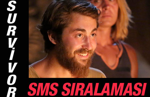 Survivor ünlüler gönüllüler SMS oy sıralaması TV8 yan ekran sonuçları