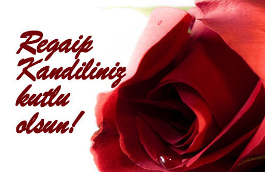 Kandil mesajları resimli Regaip kandili mesajları