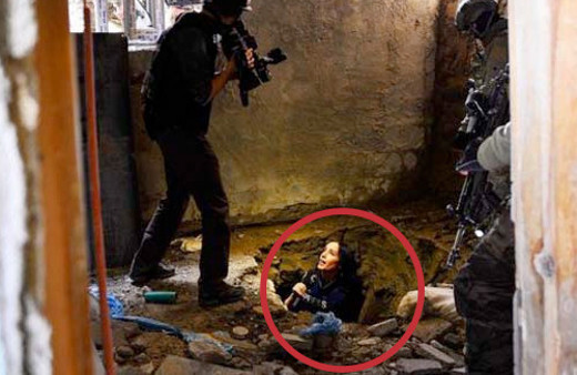 Nazlı Çelik sınır tanımıyor! PKK'nın kazdığı tünele girdi