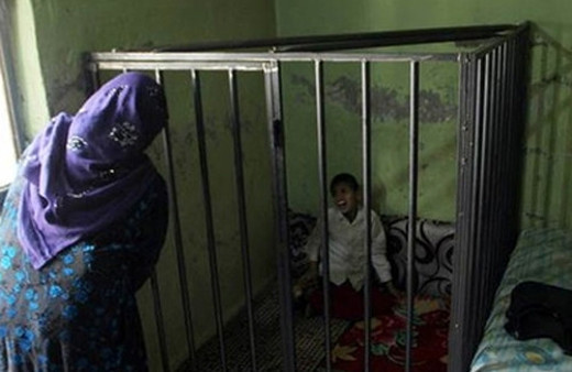 Kafeste tutuluyordu tesadüfen bulundu