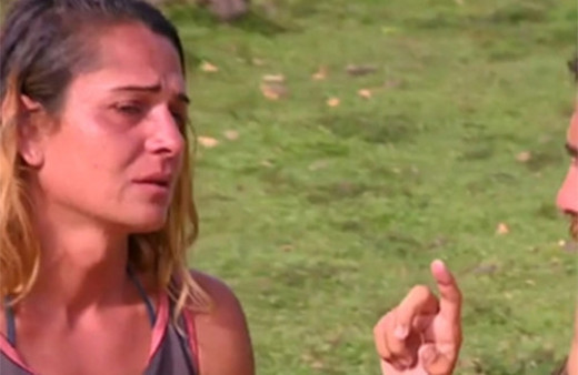 Survivor'da oynayamayan Nagihan gözyaşlarını tutamadı!