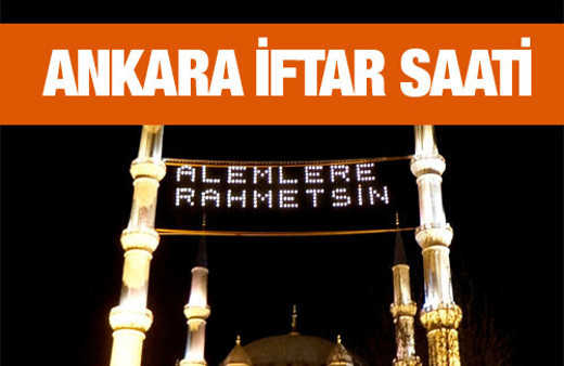 Ankara iftar vakti 2016 sahur imsak saatleri