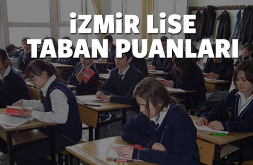İzmir lise taban puanları ve yüzdelik dilimler 2016 ilçe ilçe tam liste