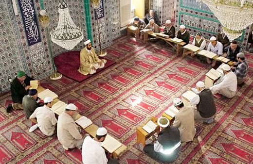 Mukabele yapılan camiler enderun ve hatimli teravih namazı