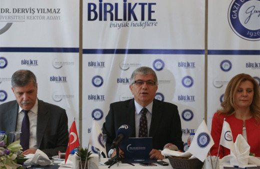 Gazi'de rektörlük heyecanı başladı!