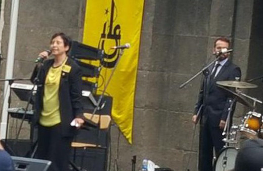 İstanbul Erkek Lisesi'nde protesto