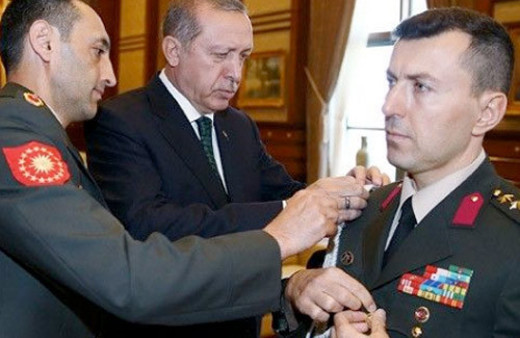 Erdoğan'ın Başyaveri Yazıcı'nın odasında bulundu