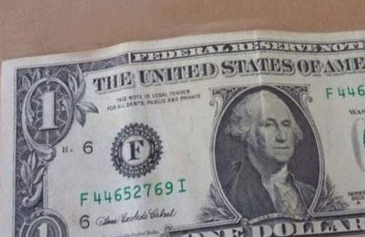 1 dolarlar öyle bir yerden çıktı ki hem de 'F' logolu