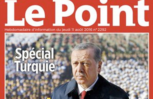 Fransızların Erdoğan korkusu Le Point çirkinleşti