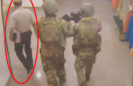 Odamdan hiç çıkmadım diyen paşanın olay görüntüleri