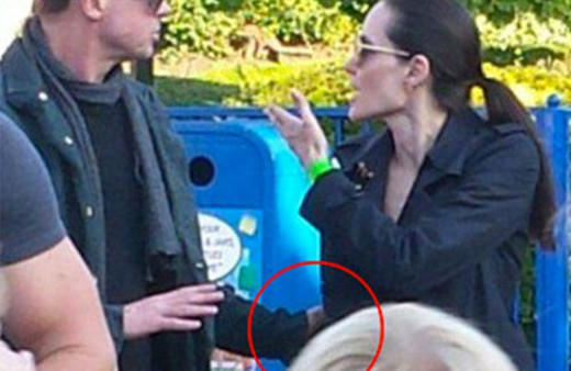 Angelina Jolie ve Brad Pitt'in kavga fotoğrafları ortaya çıktı