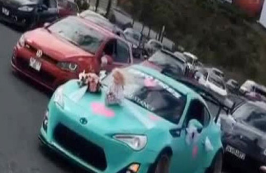 TEM'de drift yapan şahıslar yakalandı!