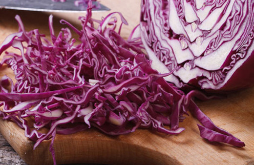 Mor yiyecekler mucize gibi