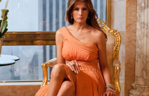 Kimse onu giydirmek istemiyordu Melania Trump bakın ne giydi