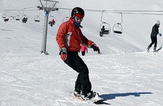 Kayak severler Nemrut’a akın etti