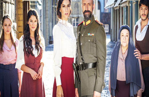 'Vatanım Sensin' setinden bomba bir dizi aşkı daha...