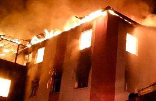 12 kişinin öldüğü yurt faciasında tahliye!