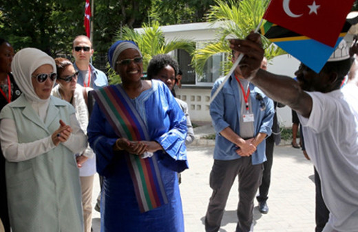 Emine Erdoğan TİKA ofisinin açılışında